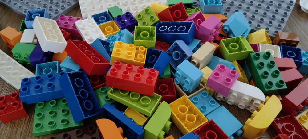 Lego Duplo set case si trenulet