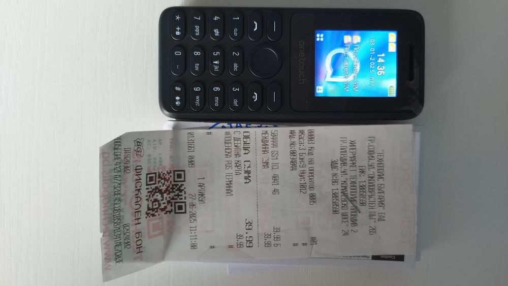 Телефон TCL one touch 4041