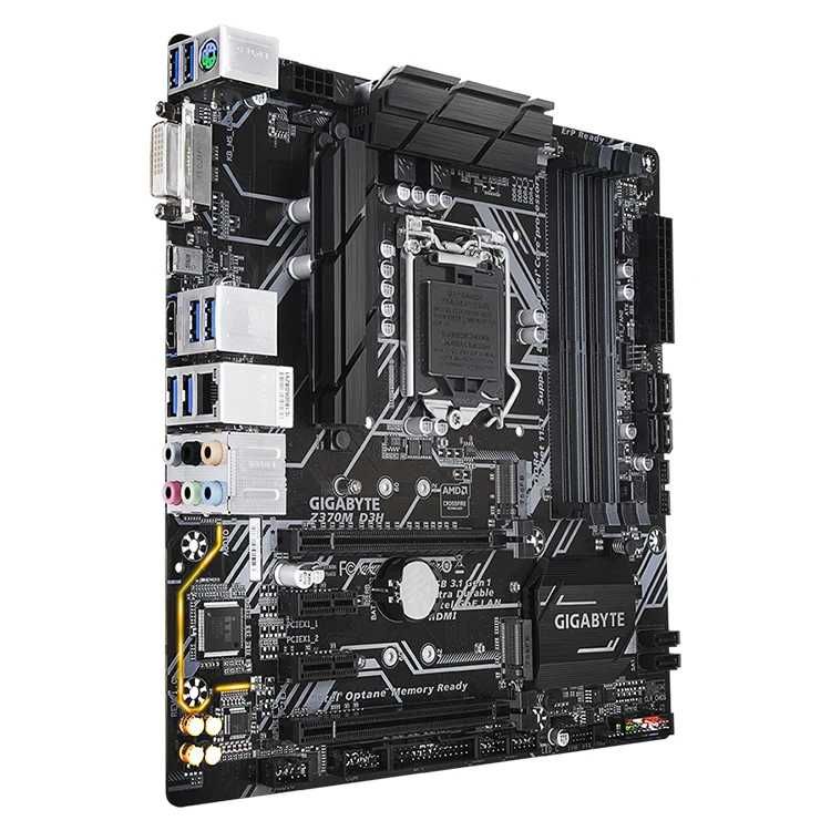 Gigabyte Z370M D3H + процессор QTJ1 = i9 9900k