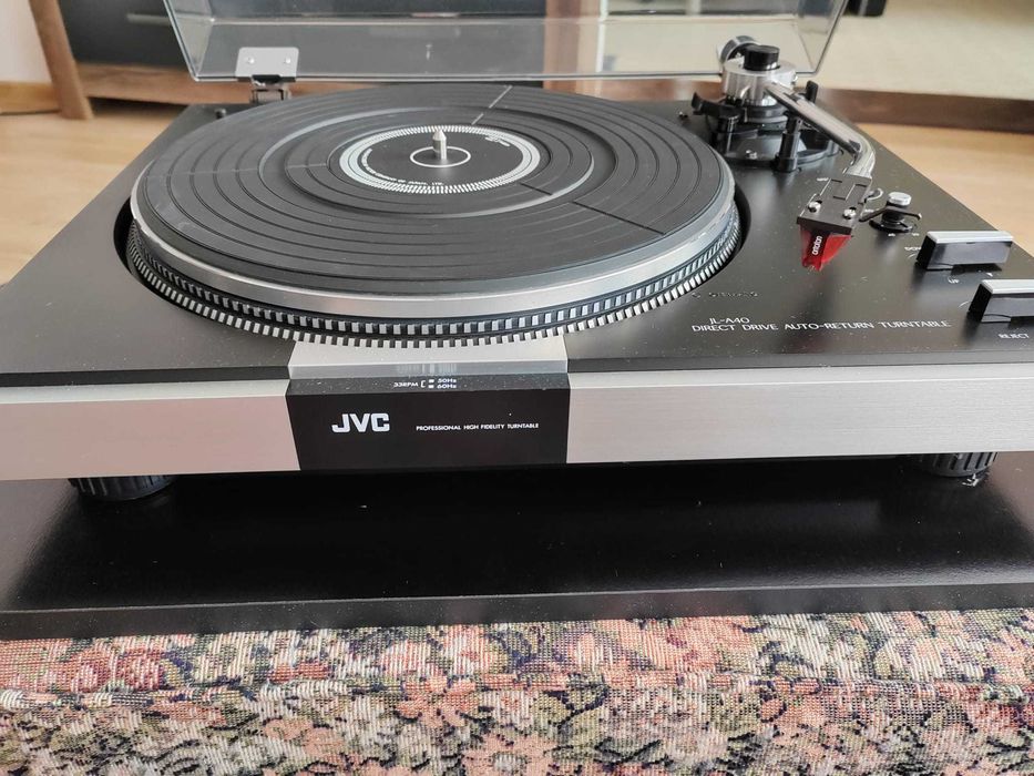 Vand pick-up JVC JL-A40 cu doza Ortofon 2M Red