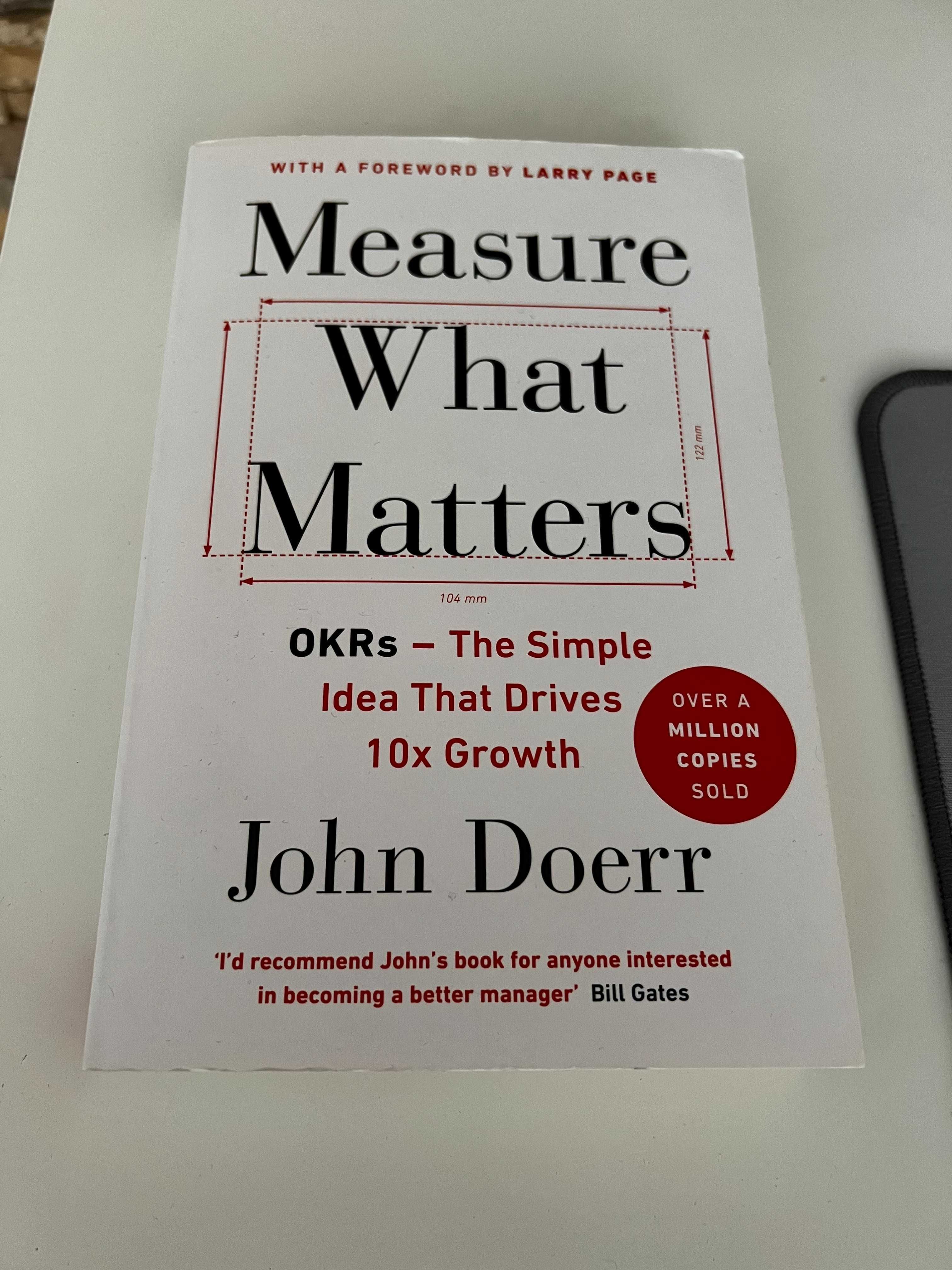 Measure What Matters, John Doerr
