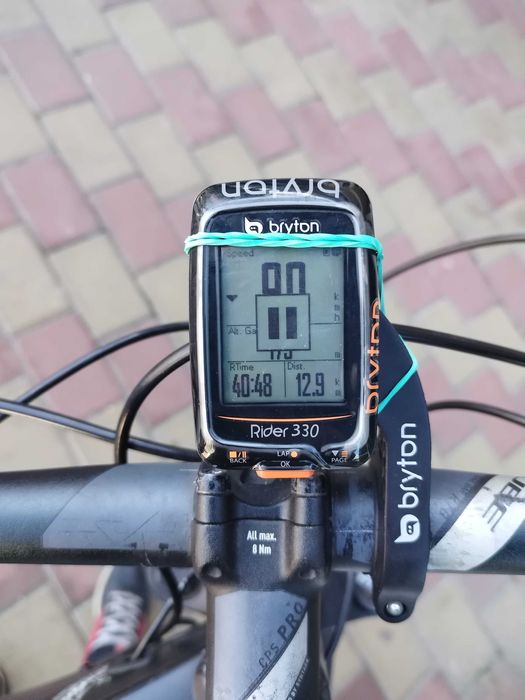 Vand ciclocomputer bryton rider 330