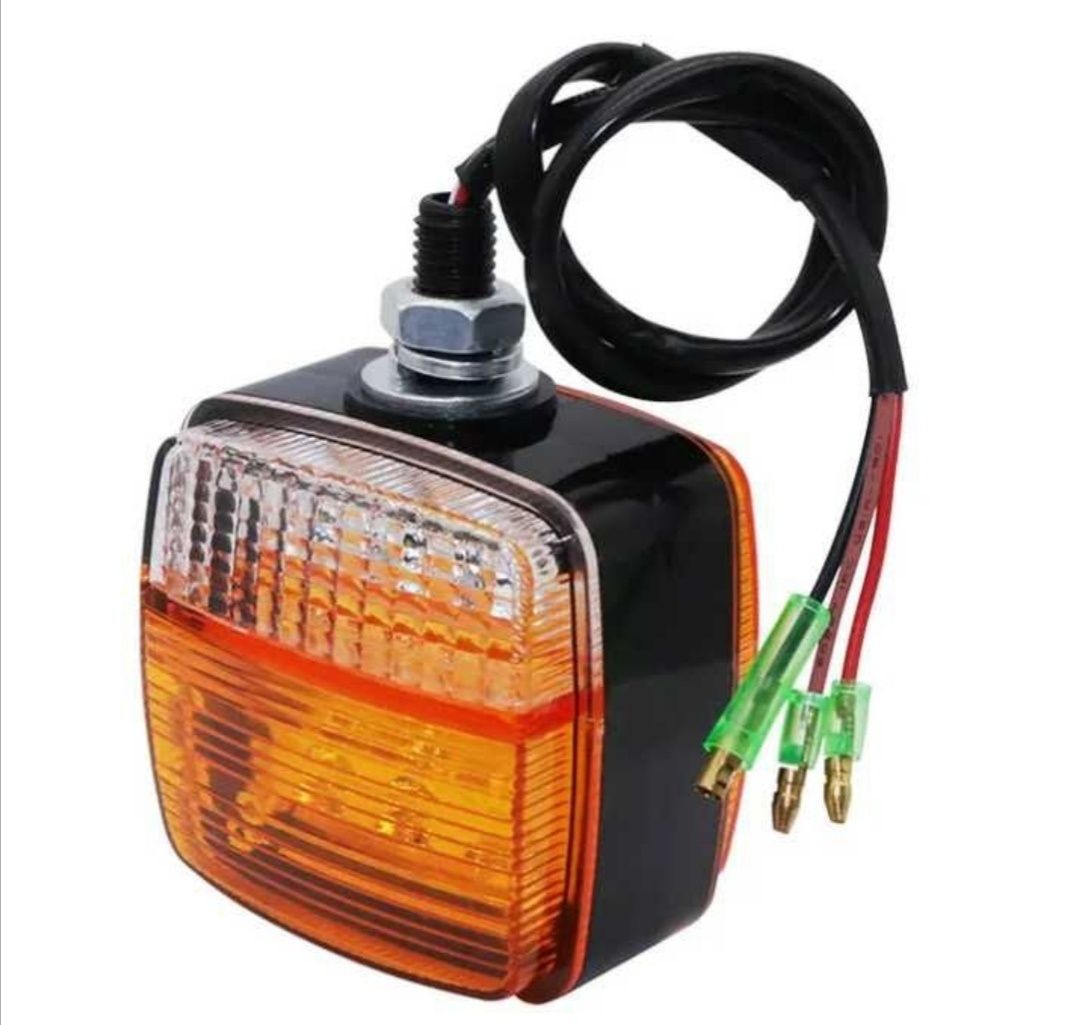 LED габарит с мигач за трактор, мотокар 12-60V