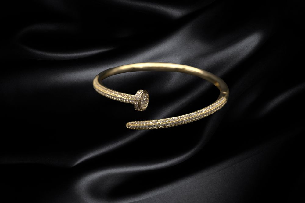 Bratara Cartier placata aur 18k