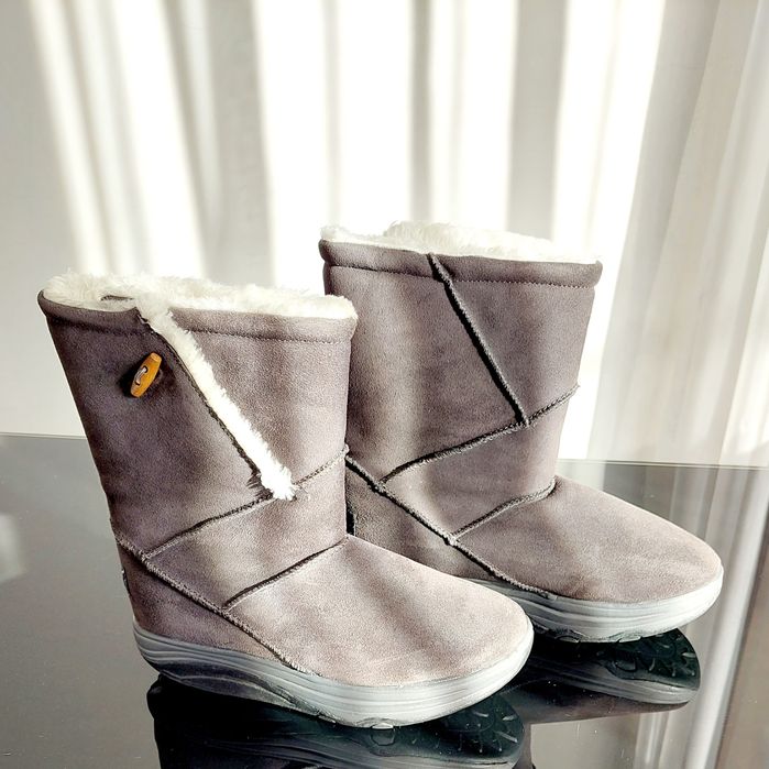 Încălțăminte termo gri, mărimea 39