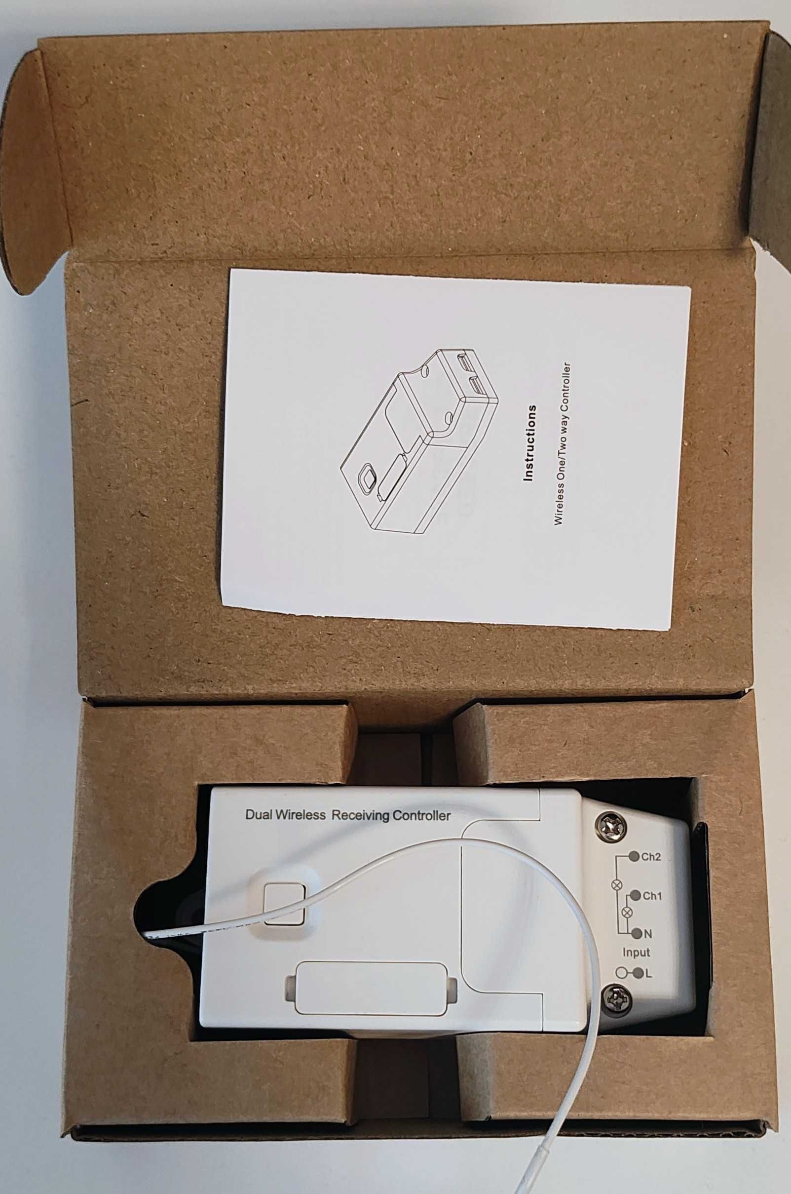 Controller kinetic energy 2 canale 2x5A RF433 cu null