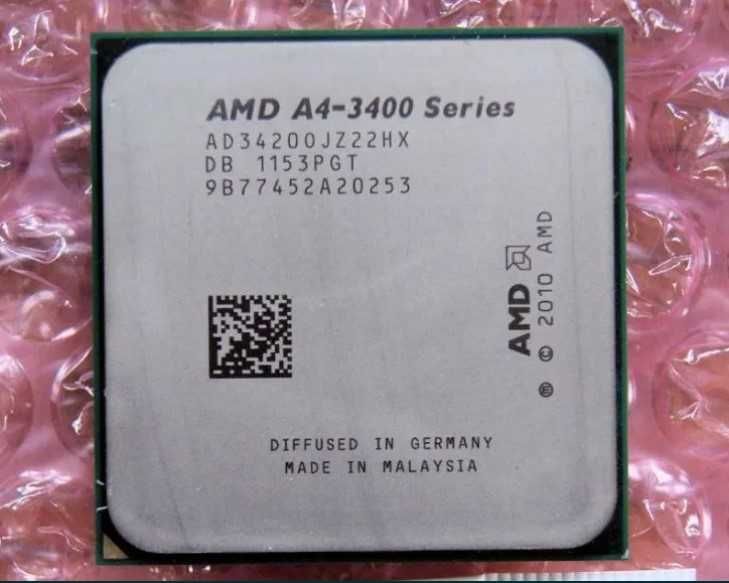 Procesor dual core AMD A4-3420 2.8 GHz socket FM1