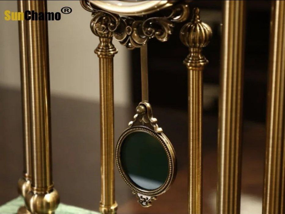 Настольные часы винтажные 40 см