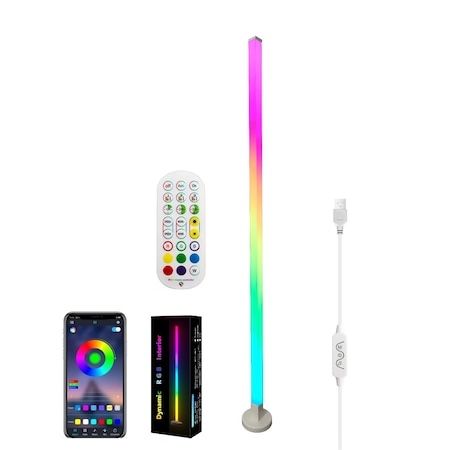 Lampa RGB Smart Ambientala,Music Control,Aplicatie,Telecomanda