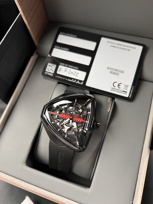 Hamilton Ventura Elvis 80 Skeleton H24535331