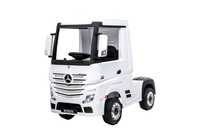 Camion electric pentru copii Mercedes ACTROS 4x4 STANDARD 4x45W #Alb