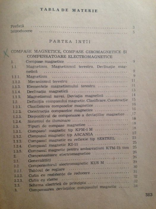 Aparate electrice de navigație