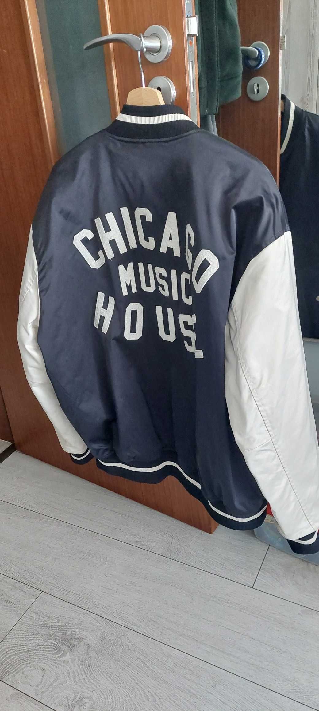 Бейзболно яке от сатен H&M