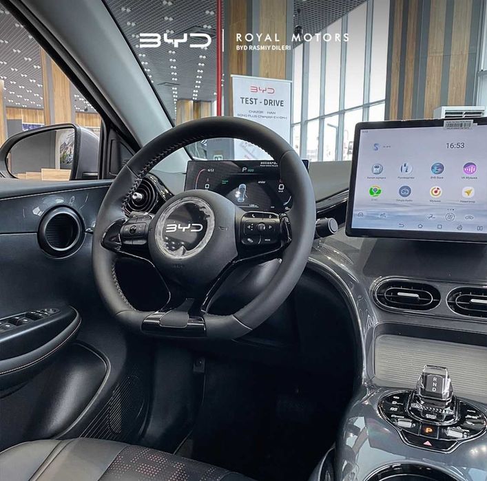 Yangi BYD E2 405km Luxe 2025 Rasmiy dilerdan kafolat bilan