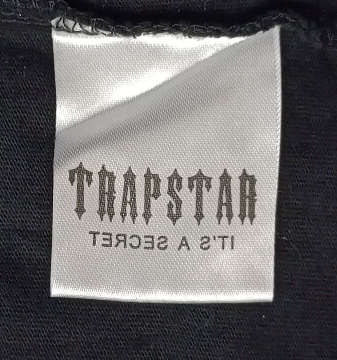 TRAPSTAR T-Shirt оригинална тениска M памучна фланелка черна