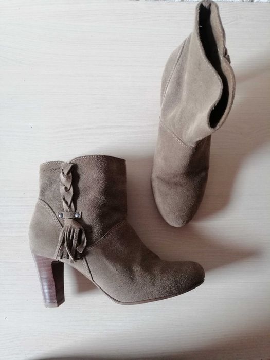 Botine piele intoarsa Roberto Santi