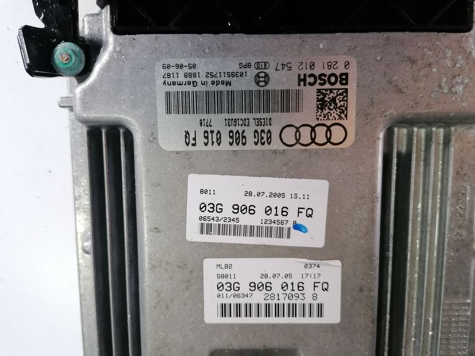 Calculator motor Audi a4 b7 motor 2.0tdi BPW