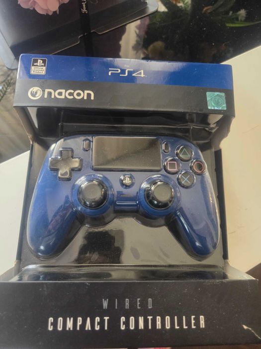 Nacon Cu fir Gamepad pentru PC,PS4 Albastru