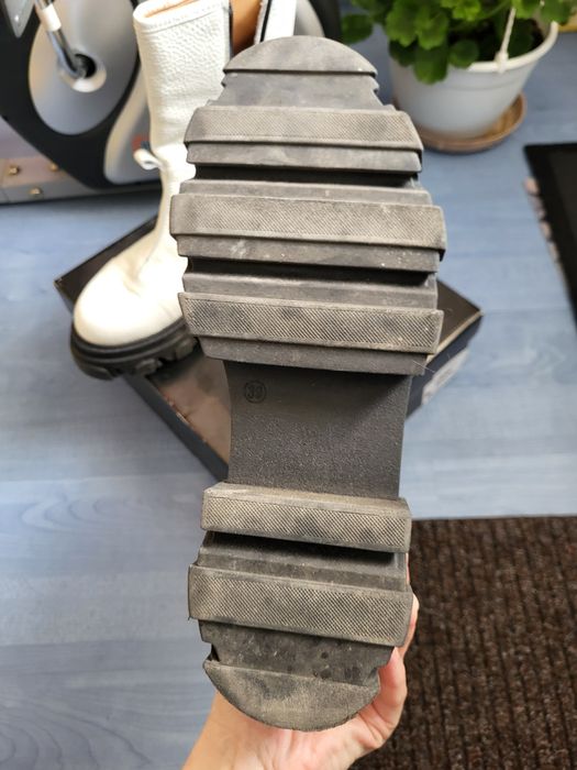 Ghete inalte piele bizonata Passofino 39