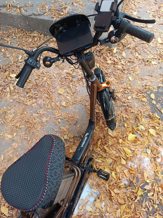 Продаю электровеалосипед литионовый акумулятор 48v 20ah запас хода 70к