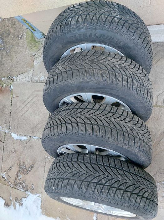 Джанти със зимни гуми за Мерцедес В клас 195/65/15