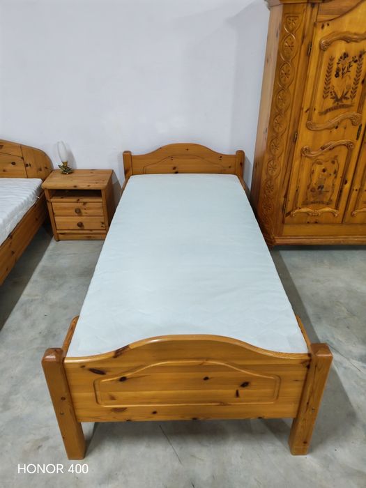 Paturi pt o persona 90x200 - Lemn Masiv - Mobila Germania