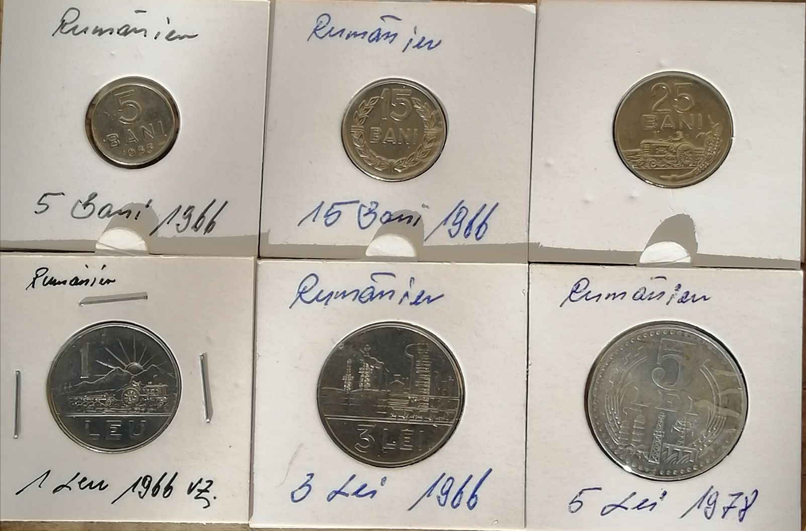 Set complet monede din perioada comunista