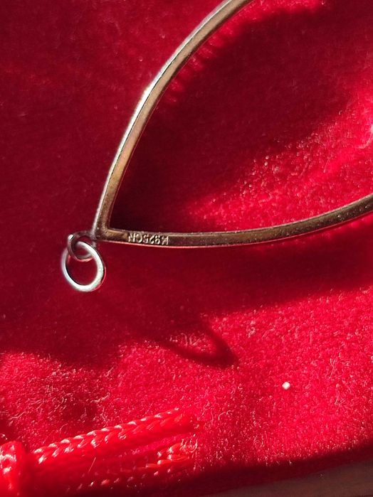 Pandantiv argint și zirconiu