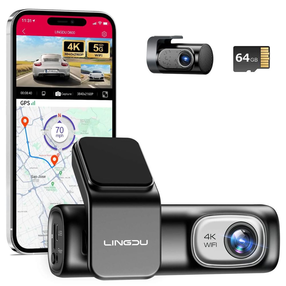Видеорегистратор Lingdu D600