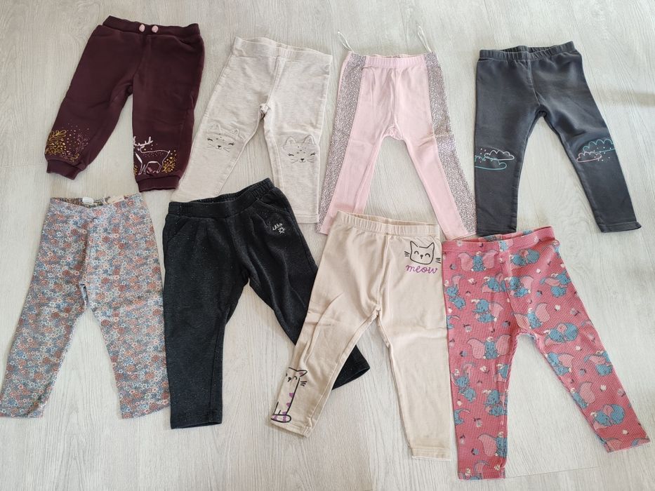 Lot 8 colanti fete mărime 86