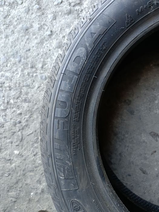 Всесезонни гуми -15цола -185/55-1бр.-70лв."FULDA"-като нови