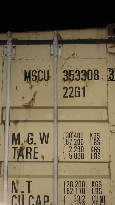 Контейнер 20 футовый в Хорошем Состоянии