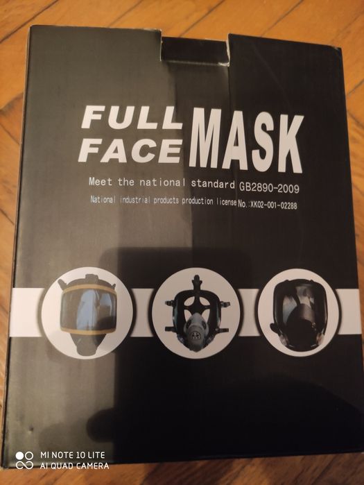Masca Full Face industrială nouă – protecție completă, sigilată