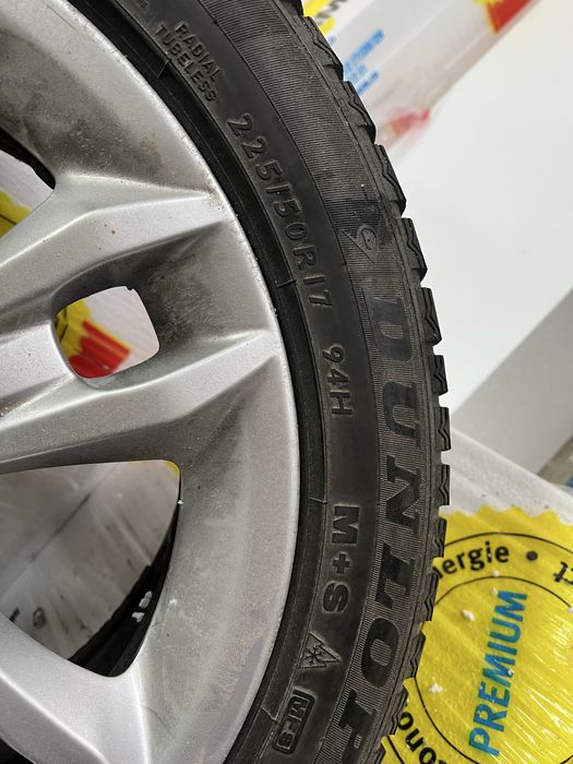 Roti cu anvelope iarna dunlop bmw 225 /50R17