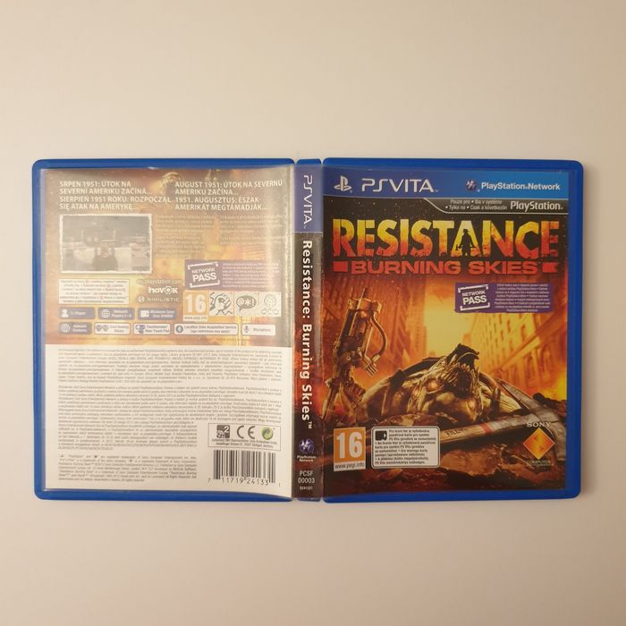 Resistance Burning Skies PS Vita/Playstation Vita