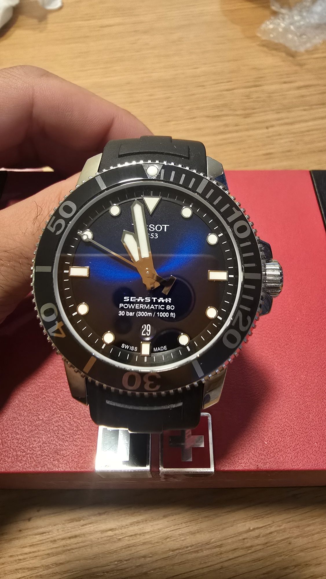 Tissot seastar 1000 powermatic 80 43mm