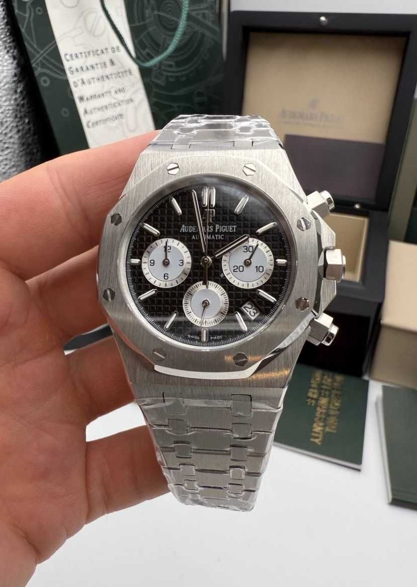 Audemars piguet royal oak chrono blue-black