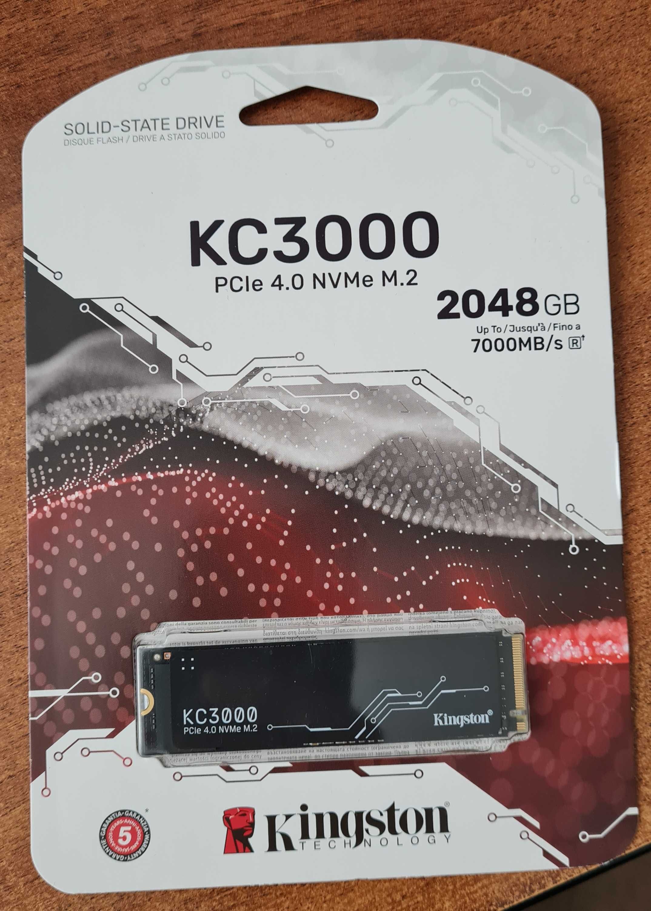 Продам SSD Kingston 2TB