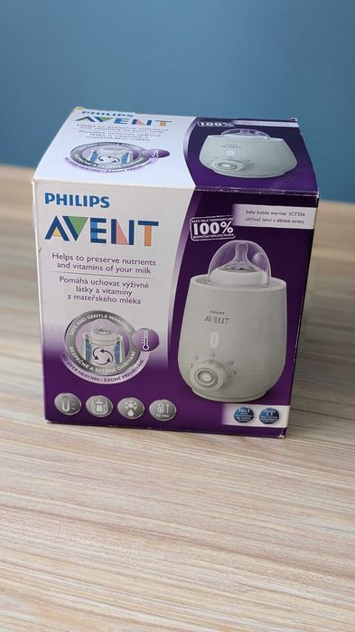 Уред за затопляне на мляко/бебешка храна Philips Avent
