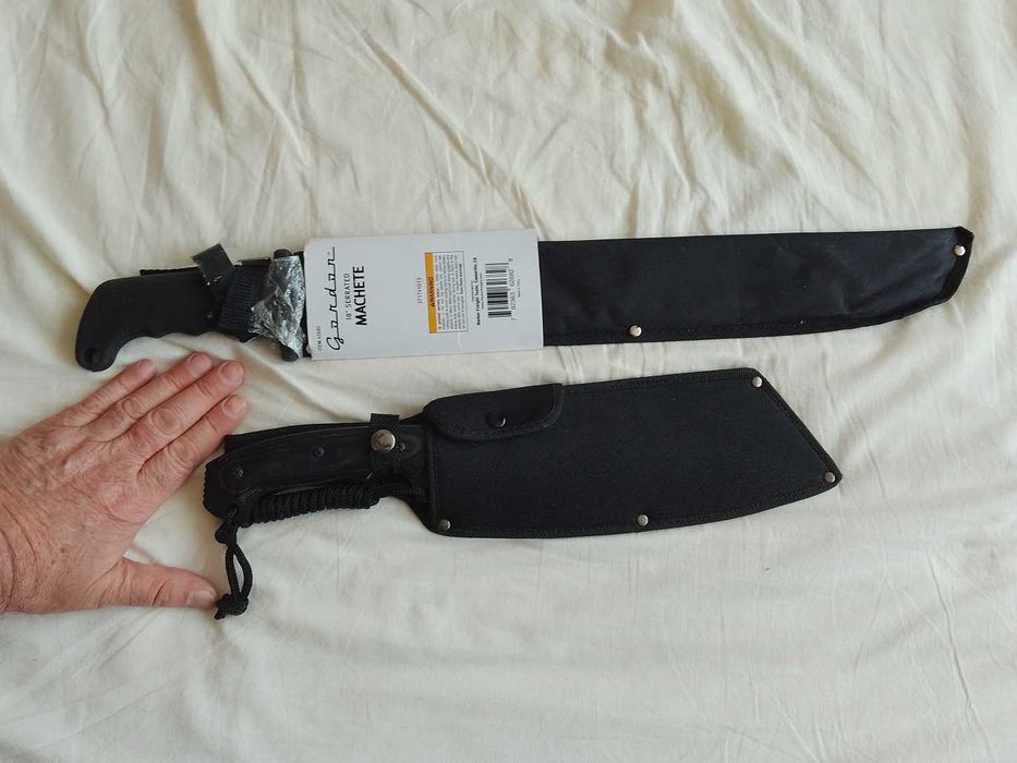 Maceta Cuțit de Vânătoare cu lamă fixă ​​JungleMaster de 40cm cu teaca