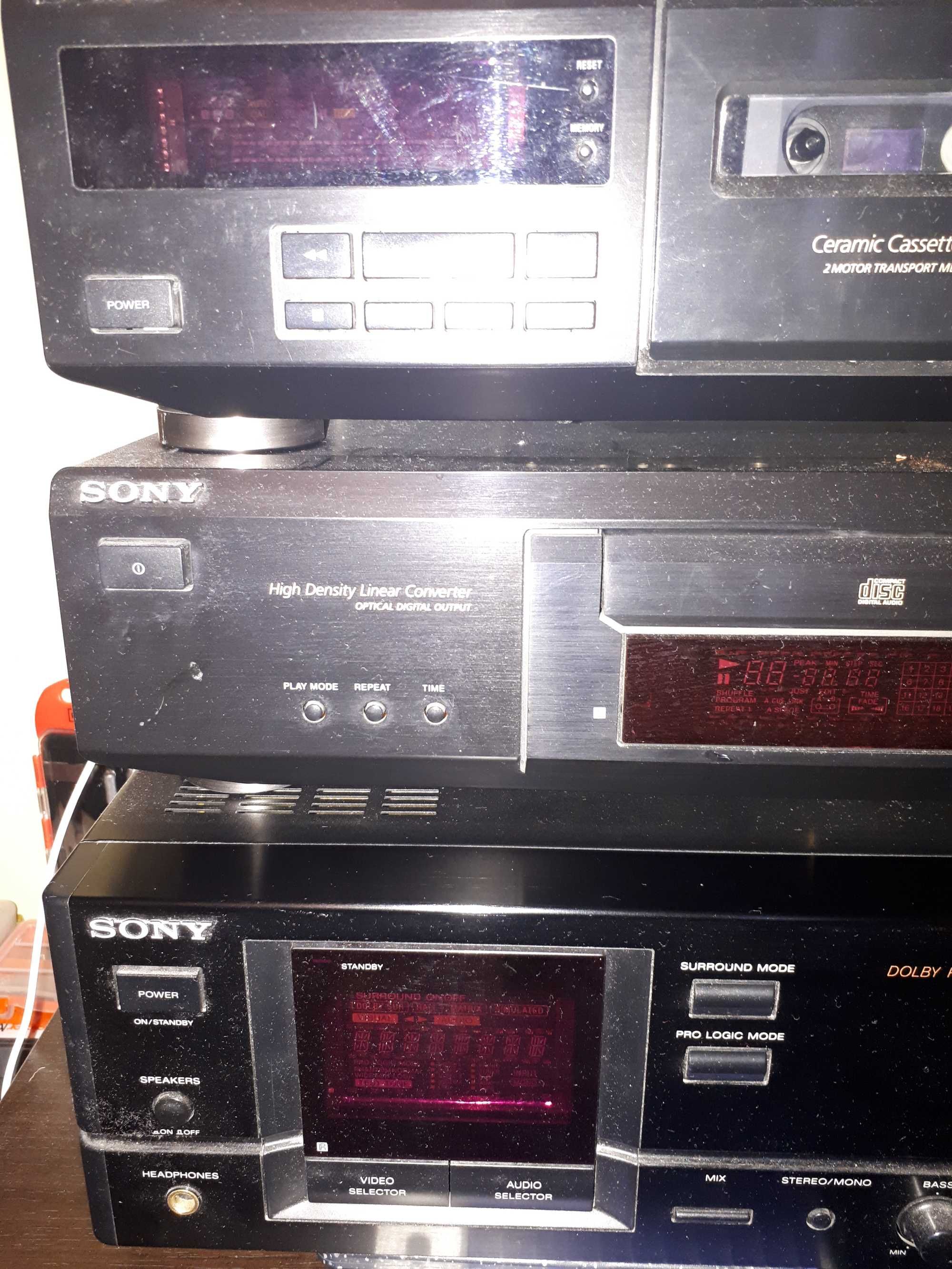 Sony - Amplificator TA-AV570 / CD player CDP-XE330 / Deck TC-KE300