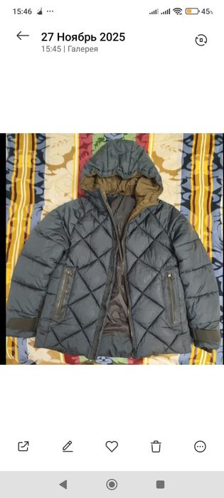 Продам пуховик, олимпийку