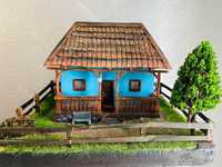 Casa in miniatura, casuta traditionala / moderna , cadou