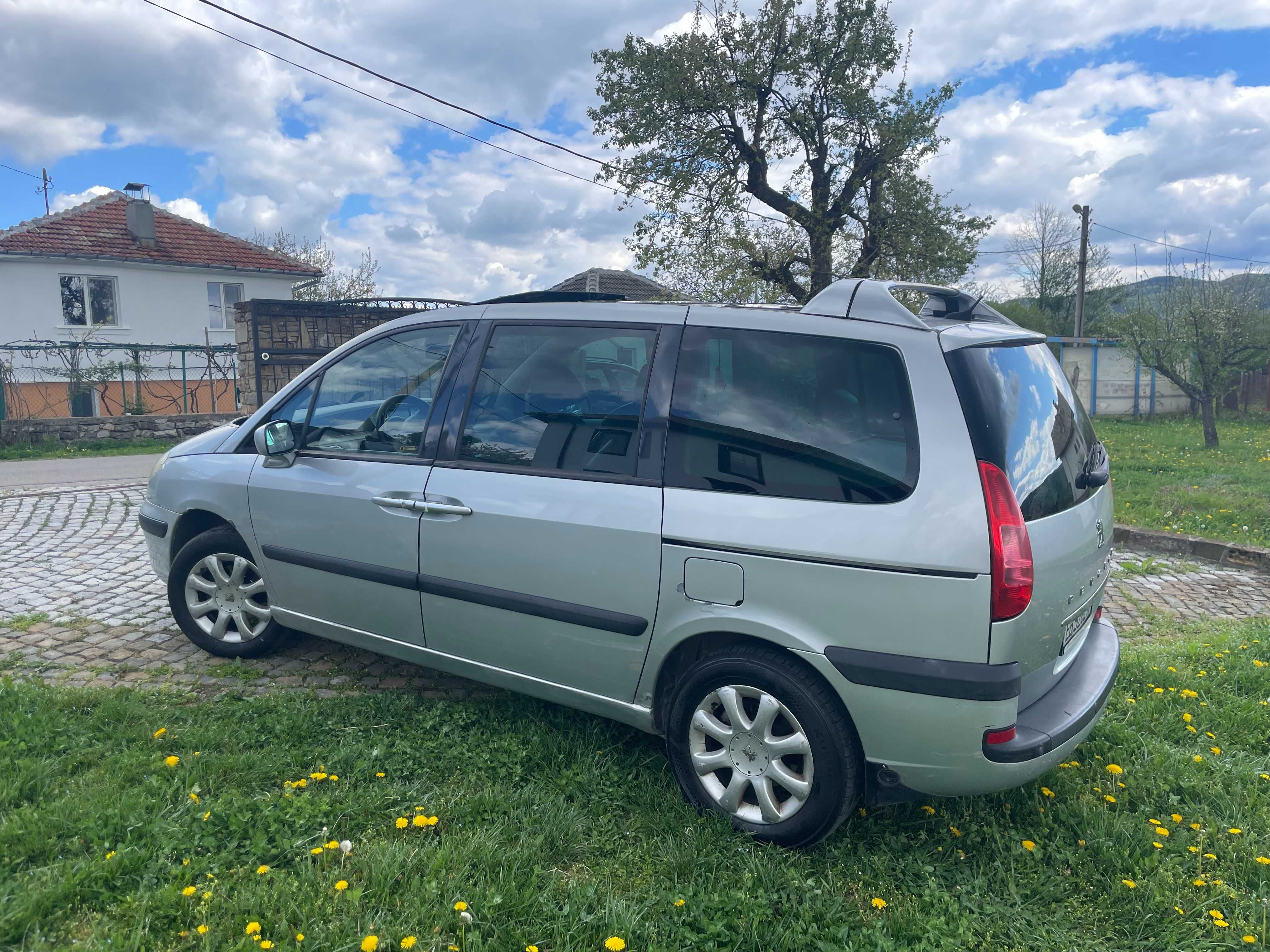 Продавам Peugeot 807 2.0i 16v Газ/Бензин