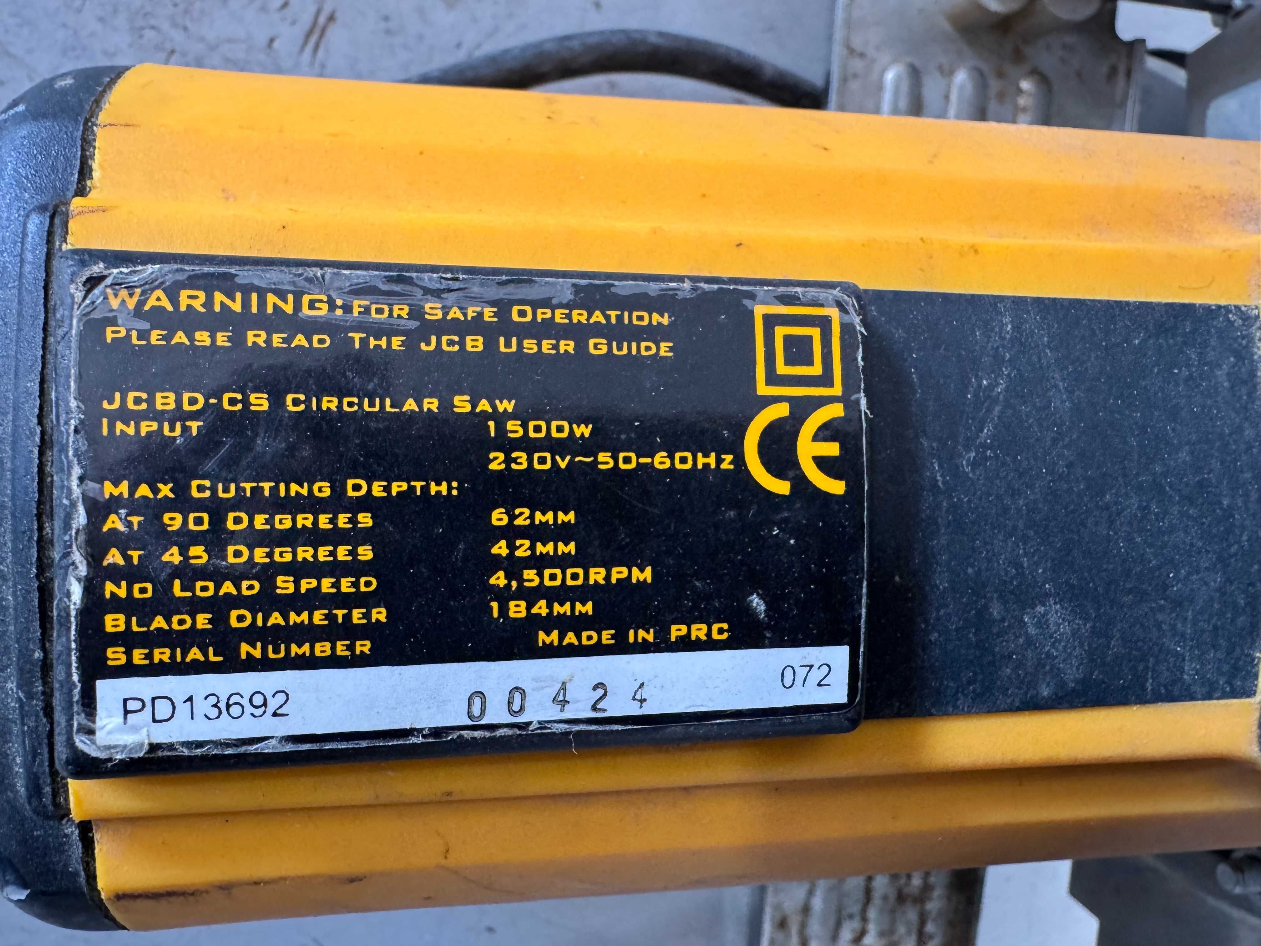 Ръчен циркуляр - JCB 1500 W
