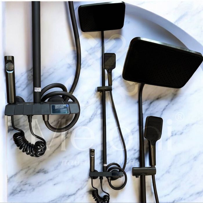 Smesitel Душевая система с индикатором температуры и смесителем

Mat q