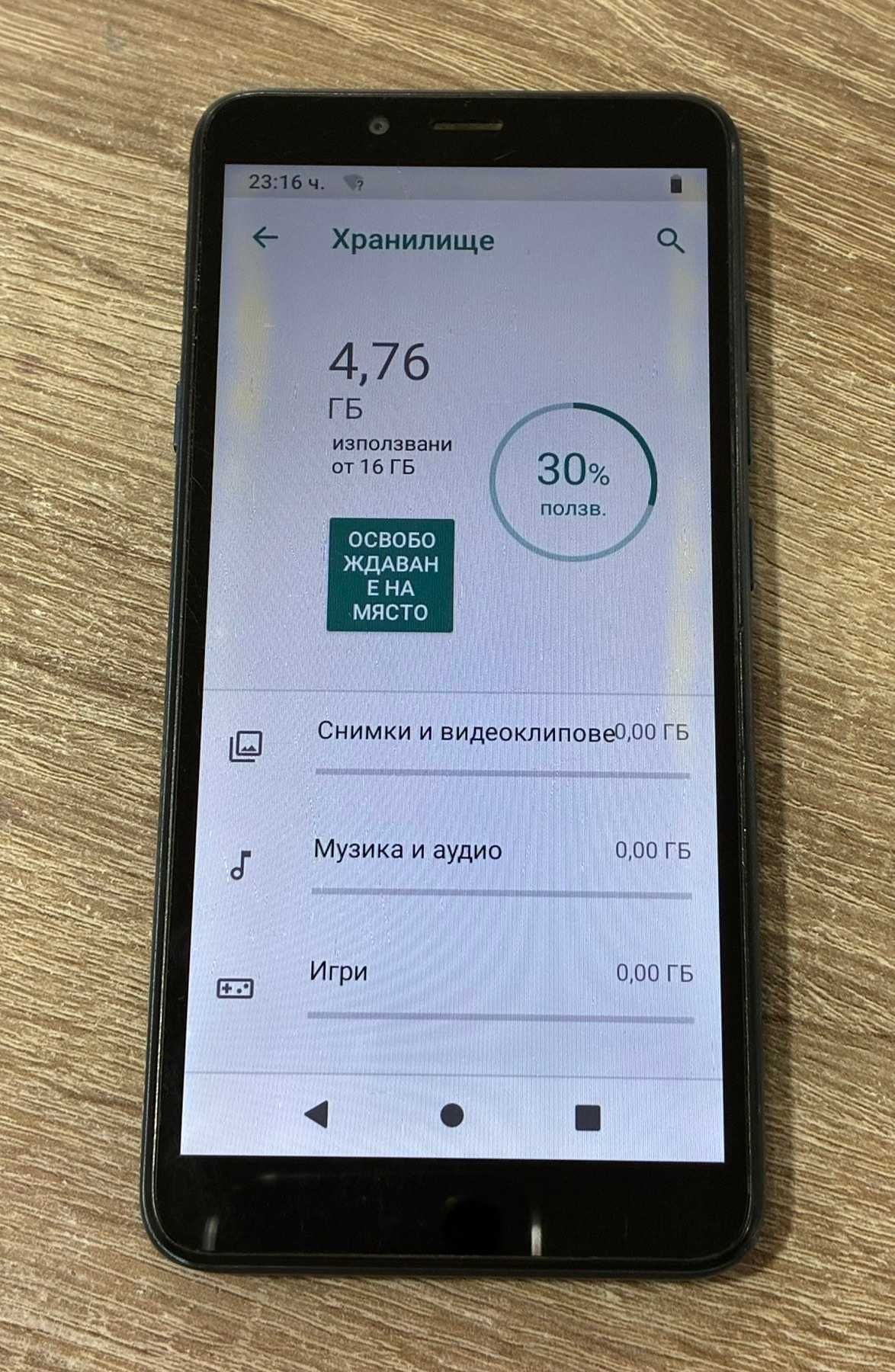 Смартфон LG K20 16гб
