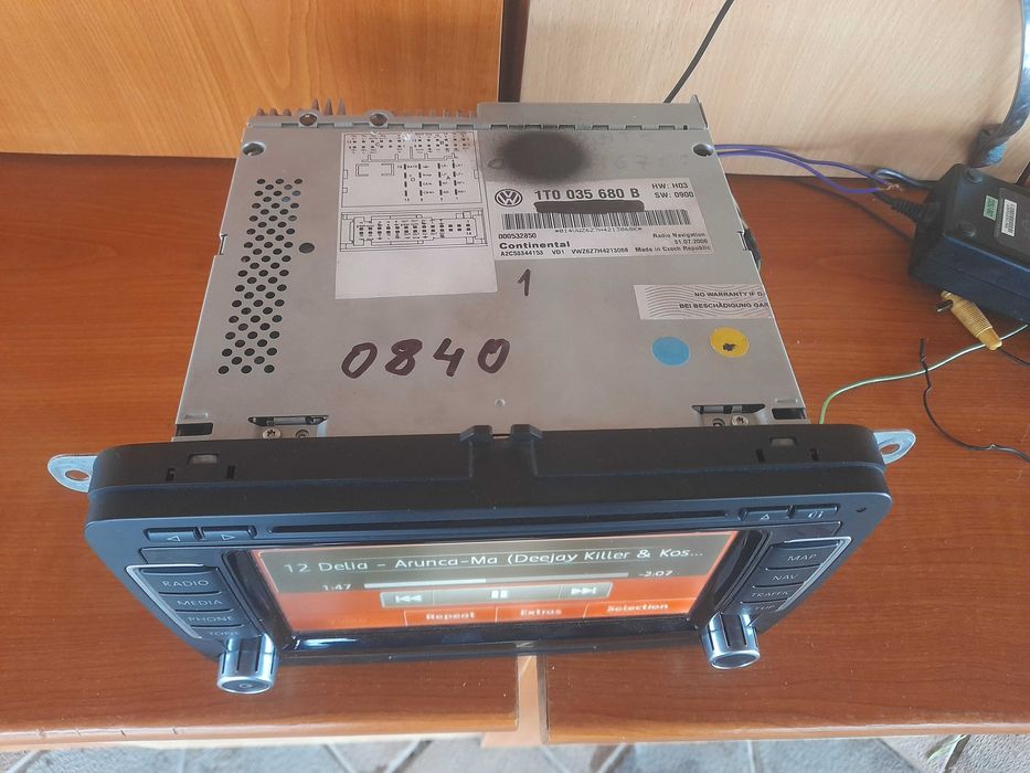 Radio/navigatie originala VW RNS510 REZERVAT