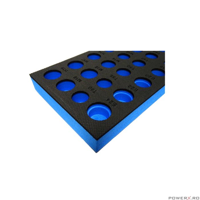 Insertie de spuma pentru scule, burete organizator, 14 x 39 cm, Asta