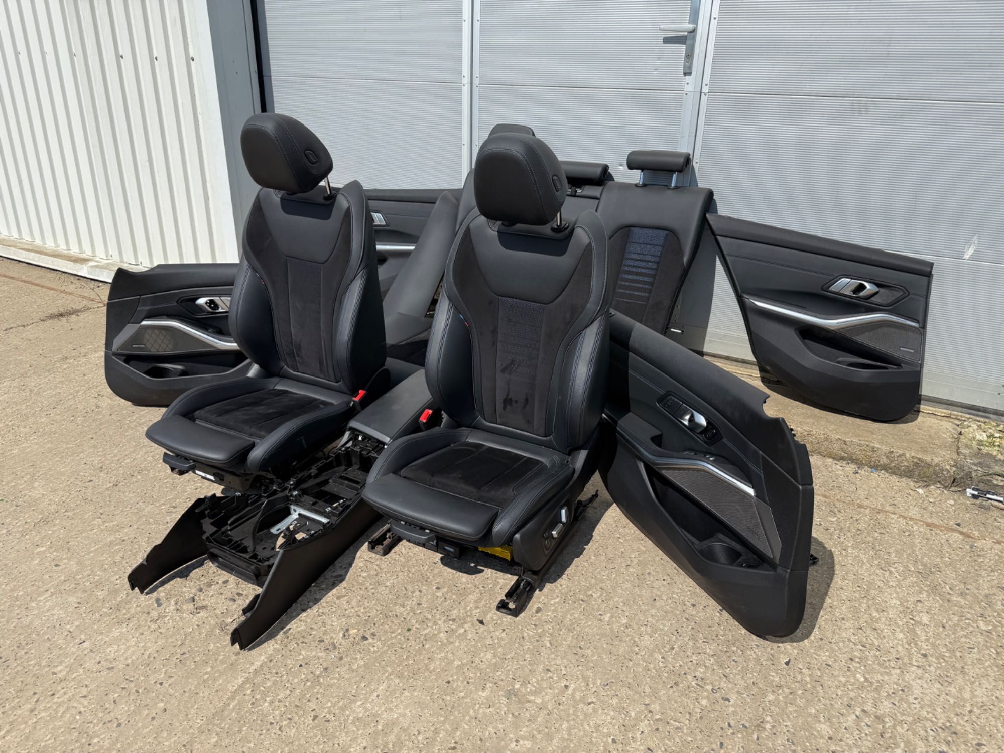 Interior complet M Bmw Seria 3 G20 alcantara full electric